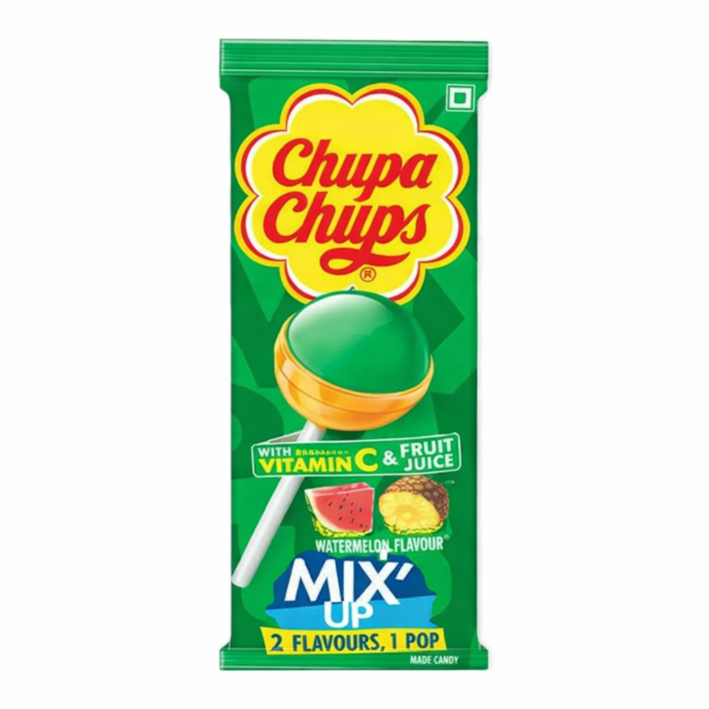Chupa Chups GT Mixup Lallipop - Watermelon & Pineapple, 12g