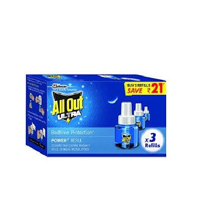 All Out Bedtime Protection Ultra Mosquito - Triple Refill Saver