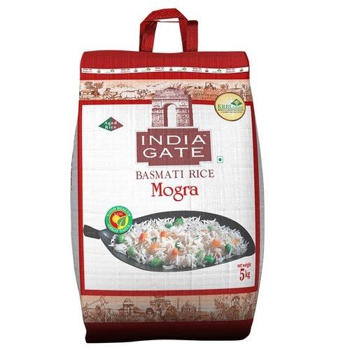 India Gate Basmati Rice Bag - Mogra, 5kg