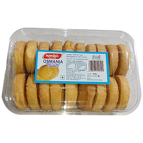 Nanda's Osmania Sweet and Salt cookies, 250g
