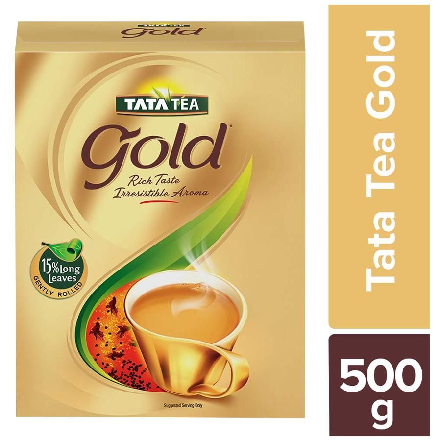 Tata Gold Tea Carton, 500g