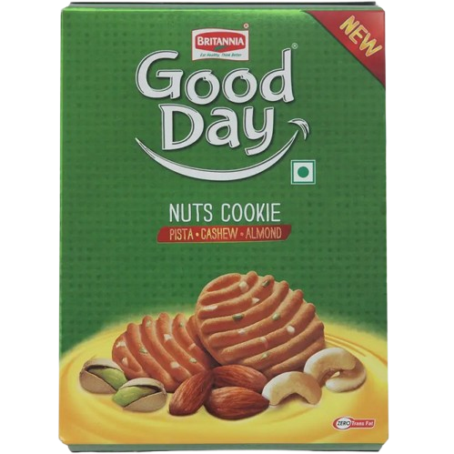 Britannia Good Day Nuts Cookie, 250g