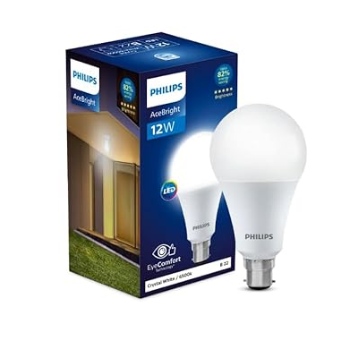 Philips 12W B22 LED Bulb - Crystal White
