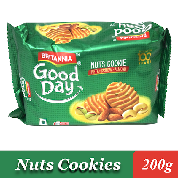 Britannia Good Day Pista Badam Cookies, 200g