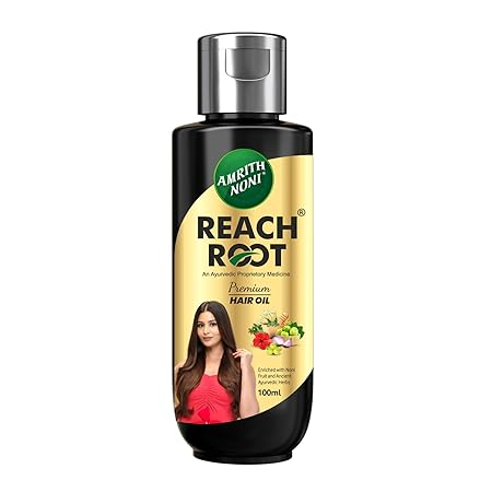 Amrith Noni Reach Root Premium Hair Oil, 100ml