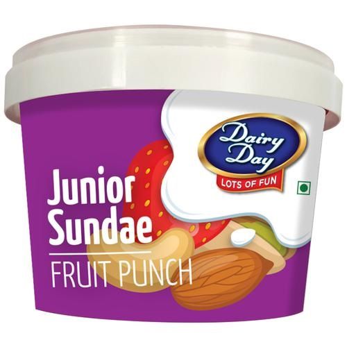 Dairy Day Junior Sundae Ice Cream Tub - Fruitpunch, 500ml