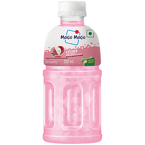Mogu Mogu Juice PET Bottle - Lychee, 320ml