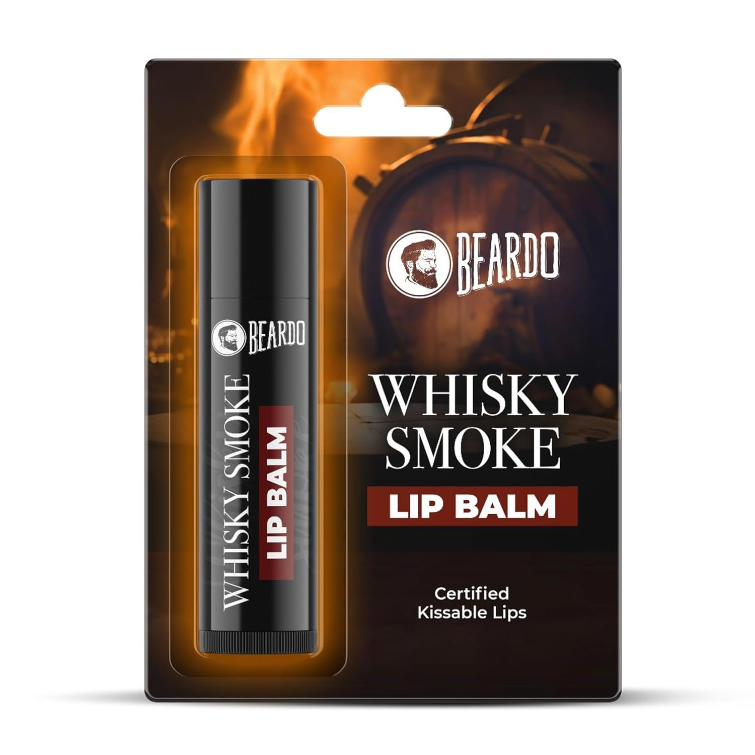 Beardo Whisky Smoke Lip Balm, 1.4g