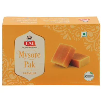 Lal Sweets Mysore Pak Premium Box, 80g