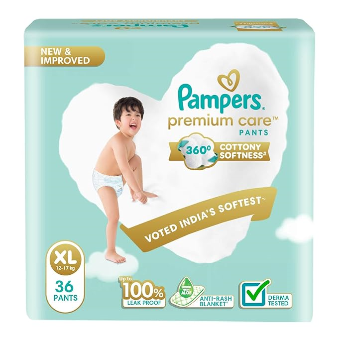 Pampers Premium Care Diaper Pants - XL, 36pc