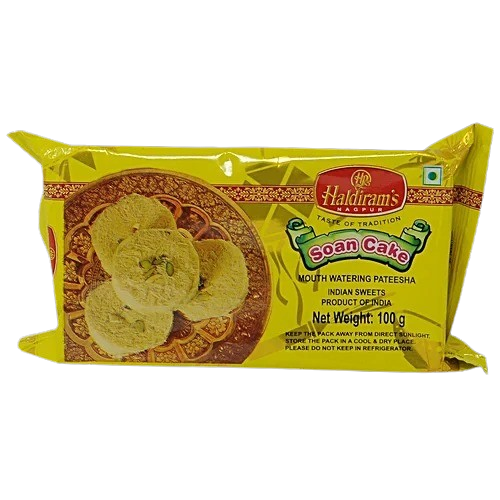 Haldirams Soan Cake - Elachi, 100g