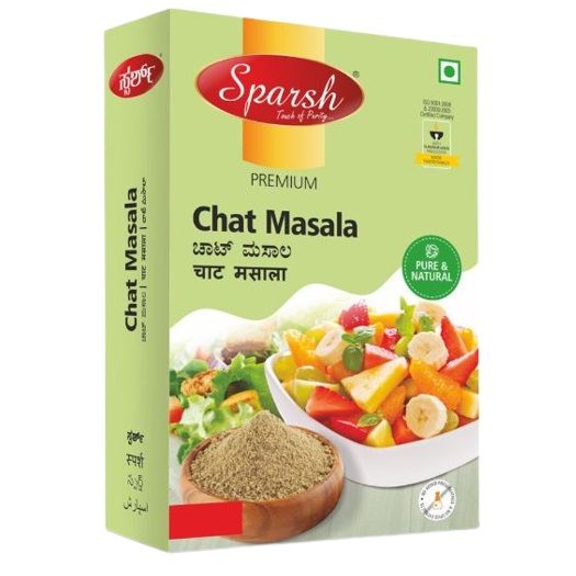 Sparsh Premium Chat Masala Powder Carton, 100g