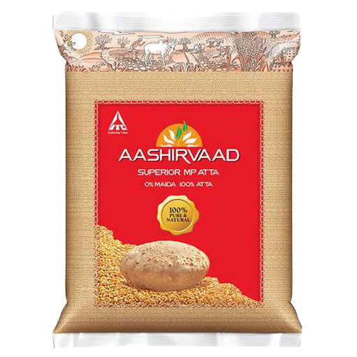 Aashirvaad Superior MP Atta Pouch, 2kg