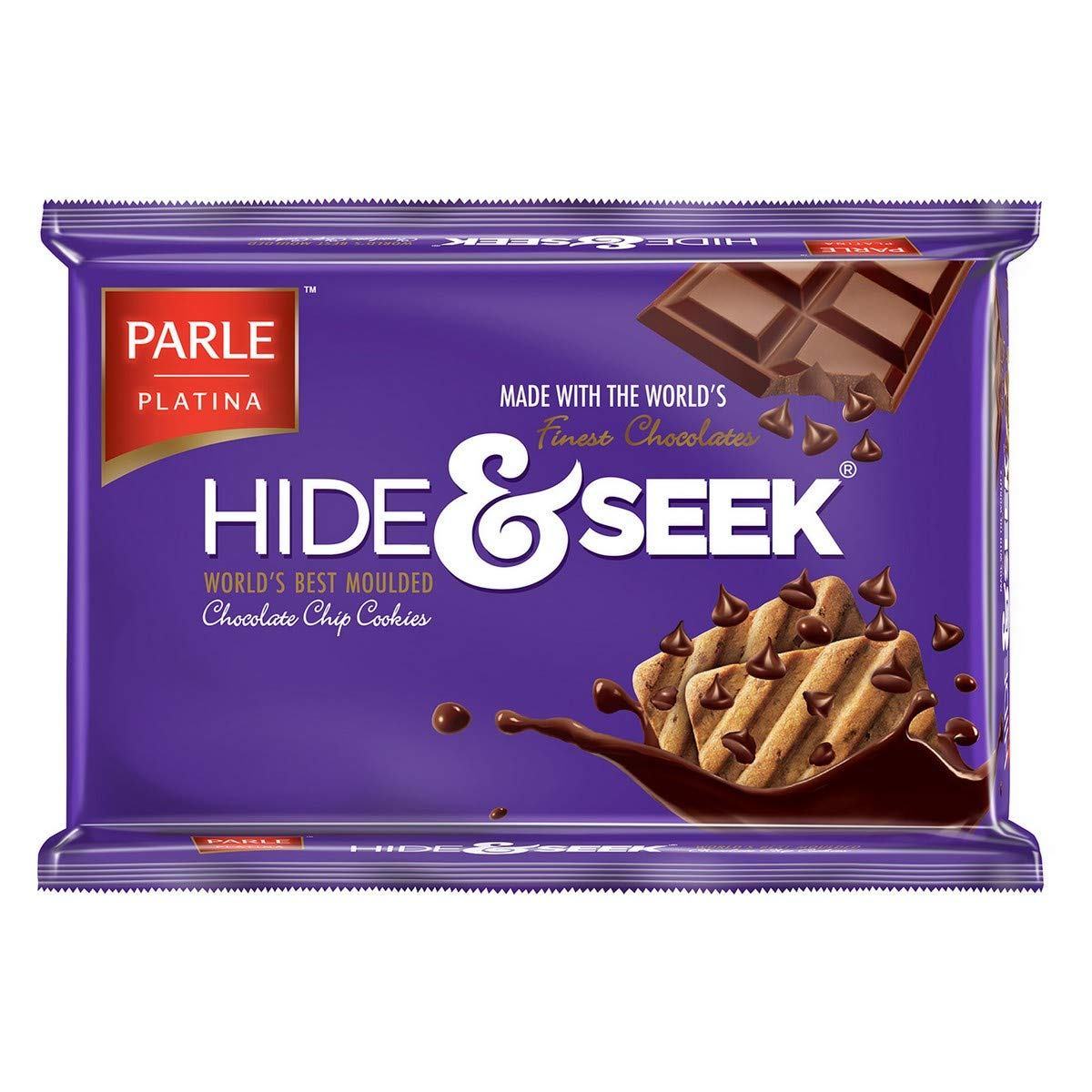 Parle Hide & Seek Biscuit - Chocolate, 200g