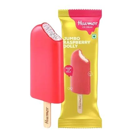 Havmor Stick Ice Cream - Jumbo Raspberry Dolly, 70ml