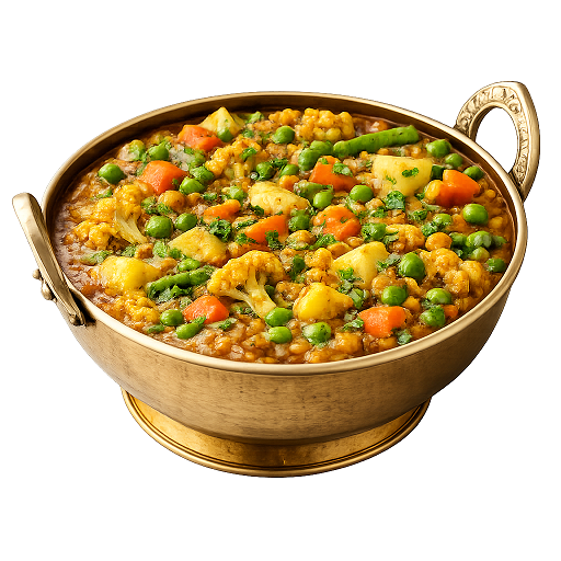 Mixed Veg Curry, 1 Bowl