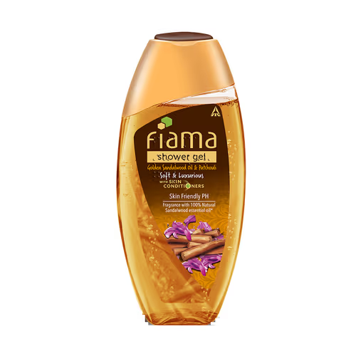 Fiama Scents Shower Gel - Golden Sandalwood oil and Patchouli, 250ml
