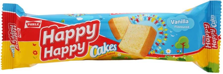 Parle Happy Happy Cake - Vanilla, 45g