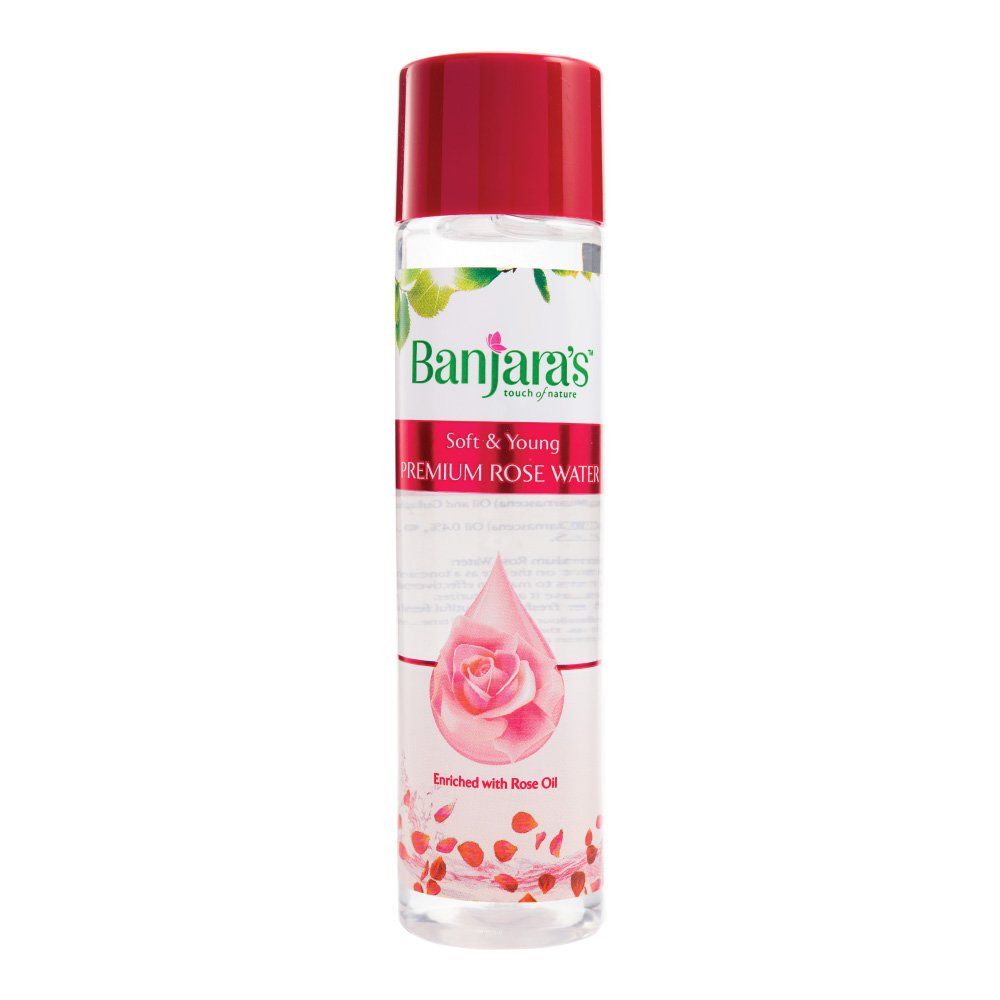 Banjaras Rose Water, 120ml