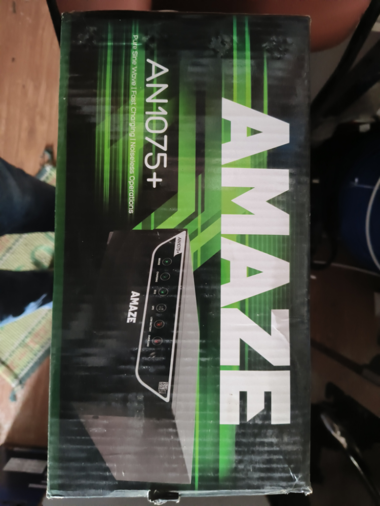 Amaze | AN1075+ |  Pure Sine Inverter (12V, 900VA)