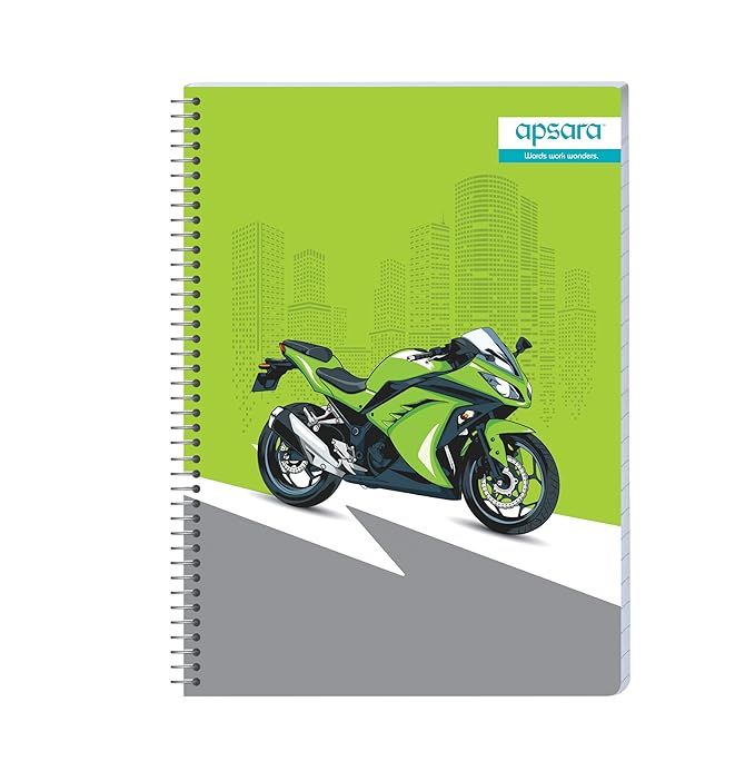 Apsara Spiral Notebook - Single Line, 252 Pages (24 x 18mm)