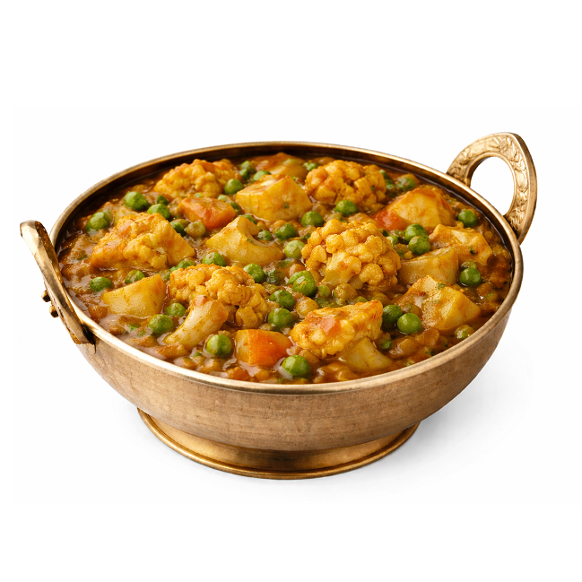 Aloo Gobhi Mutter - Full Bowl