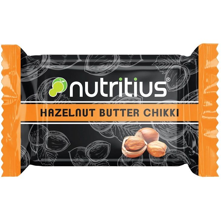 Nutritius Chikki - Hazelnut Butter, 125g
