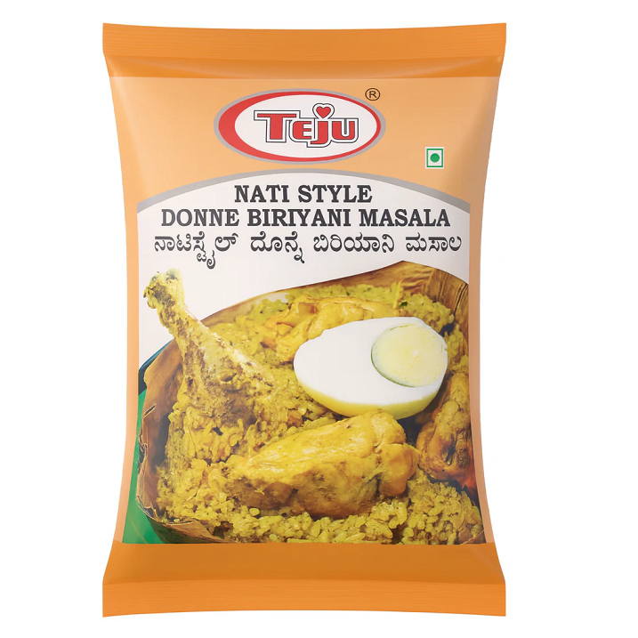Teju Nati Donne Biryani Masala Pouch, 20g