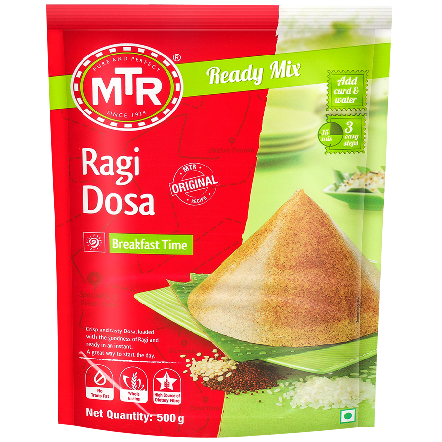 MTR Instant Dosa Mix - Ragi Dosa, 500g