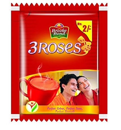 Brooke Bond 3 Roses (Rs.2) Dust Tea, 3g