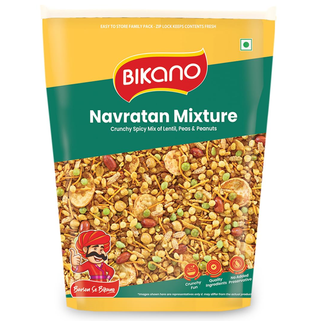 Bikano Navratan mixtures packet Spicy and Crunchy 15kg pouch