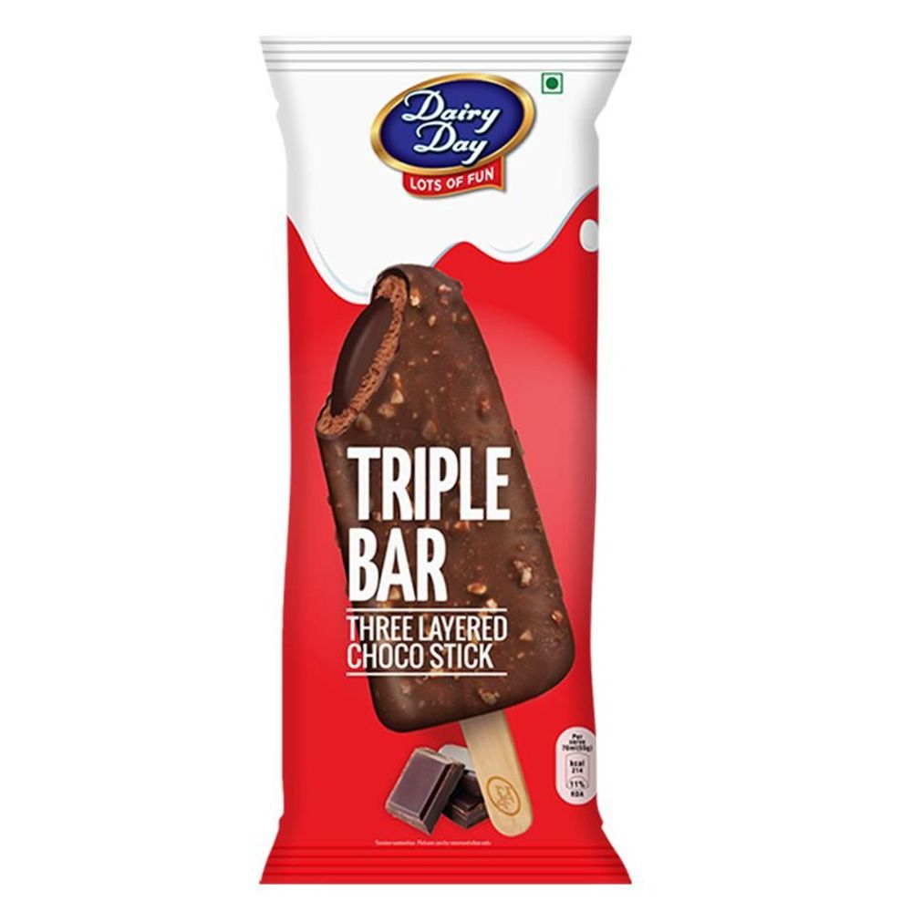Dairy Day Ice Cream Stick - Triple Bar, 70ml