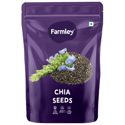 Farmley Premium Chia Seeds Standy Pouch, 200g