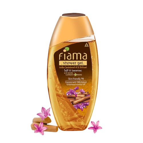 Fiama Scents Shower Gel - Golden Sandalwood Oil & Patchouli, 70g