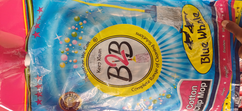 B2B Cotton Clip Mop, 1pc