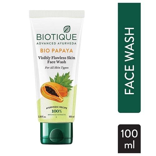 Biotique Bio Exfoliating Face Wash - Papaya, 100ml