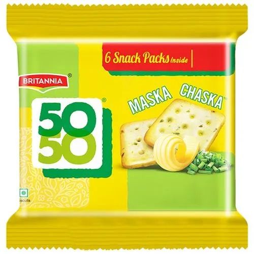 Britannia 50-50 Biscuit - Maska Chaska, 300g
