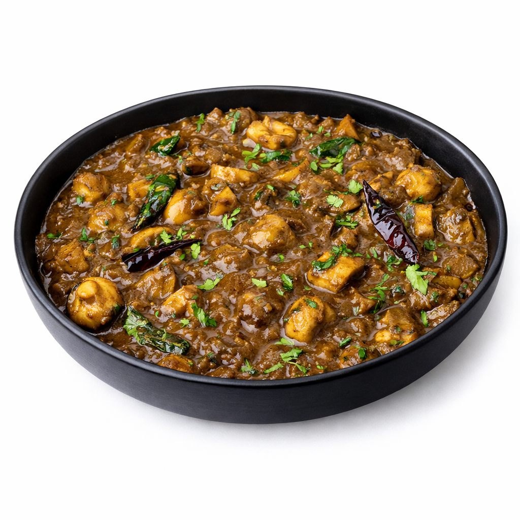 Mushroom Pepper Masala - Full Bowl