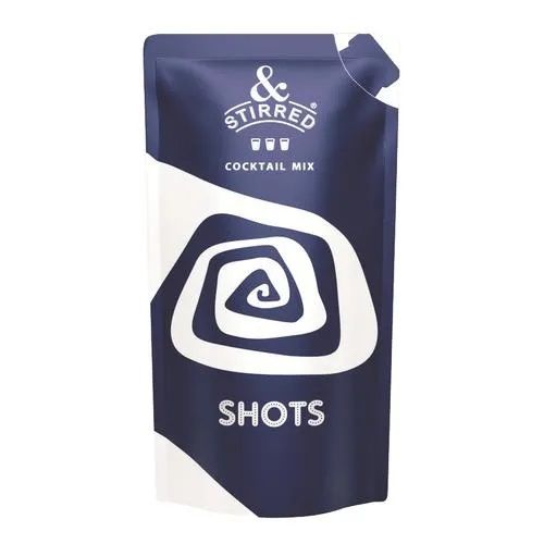 &Stirred Cocktail Mix Standy Pouch - Kamikaze Shots, 250ml