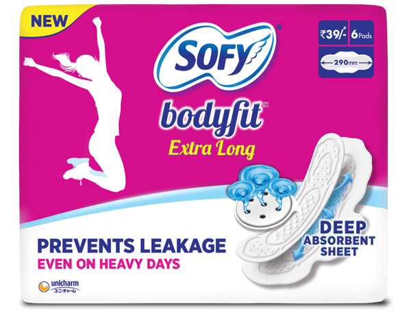 Sofy Body Fit Anti Bacteria Sanitary Pads - XL, 6pcs