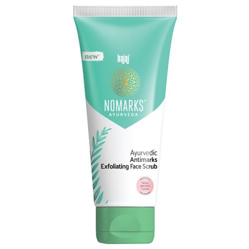 Bajaj Nomarks Ayurvedic Antimarks Exfoliating Face Scrub, 50g