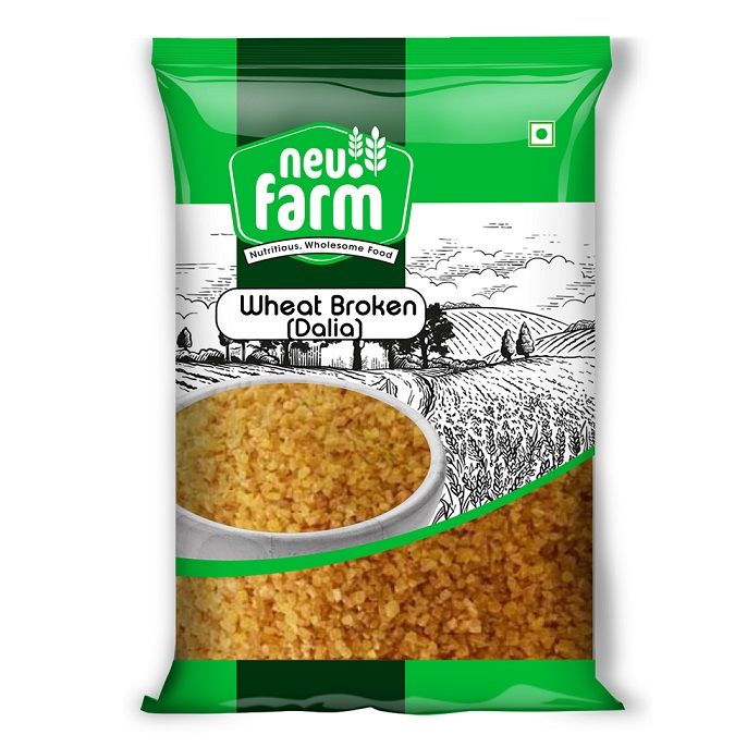 neu.Farm Wheat Broken / Daliya, 500g