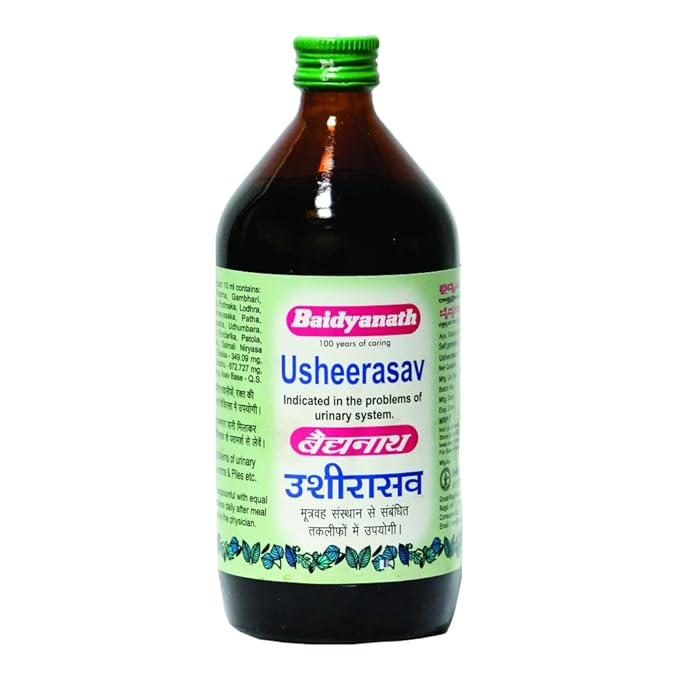 Baidyanath Nagpur Asli Ayurveda Ushirasava, 450ml