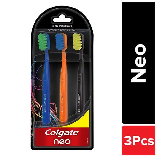 Colgate Neo 3626 Bristles Toothbrush, 3pcs