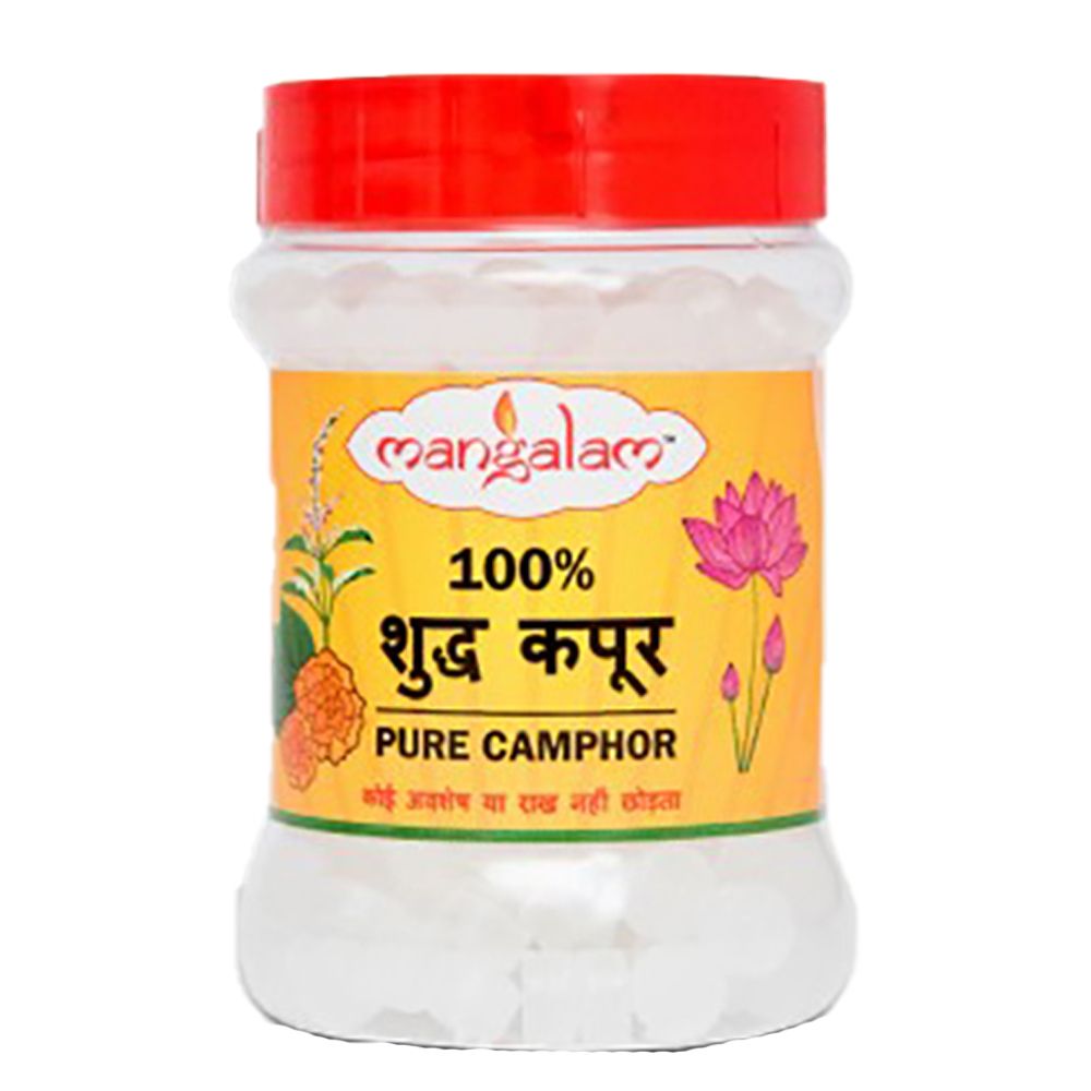 Mangalam Pure Camphor Jar, 100g