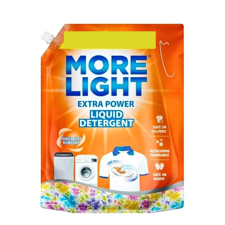 Morelight Extra Power Detergent Liquid Pouch, 1L