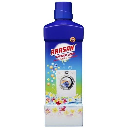 Arasan 2 in 1 Detergent Liquid & Fabric Conditioner, 1L