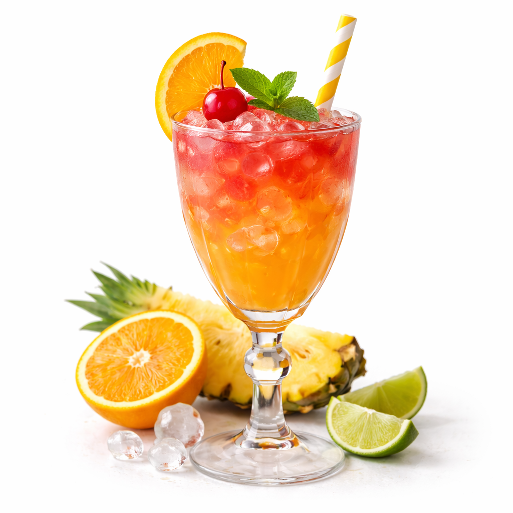 Mocktail - Sunset Brew, 1 Glass
