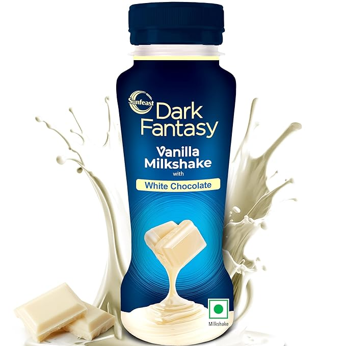 Sunfeast Dark Fantasy Milkshake With White Chocolate - Vanilla, 150ml