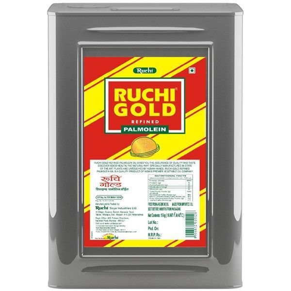 Ruchi Gold Palm Oil Tin, 15kg